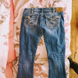 Womens 31x33 silver jeans pioneer style bootcut